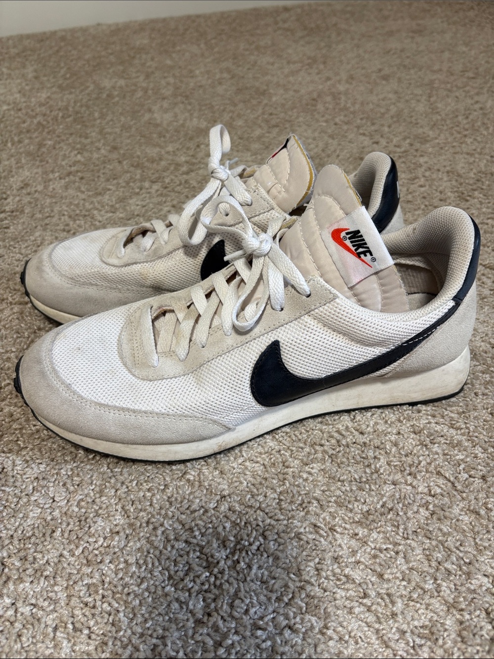 Nike Men’s Air Tailwind 79 White Phantom Black - Picture 2 of 4